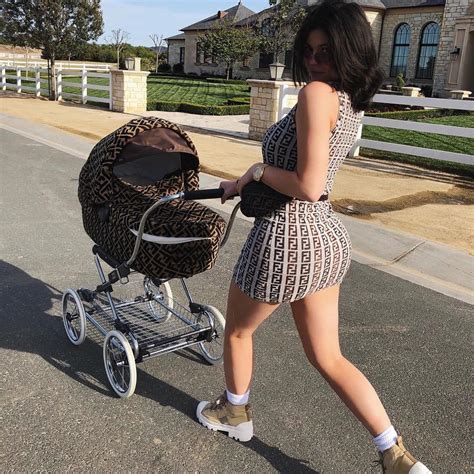 fendi kinderwagen kylie|Kylie Jenner Took Daughter Stormi Webster Out in a $12,500 .